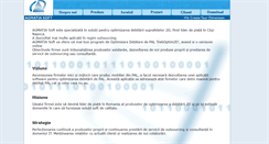 Desktop Screenshot of agmatiasoft.ro
